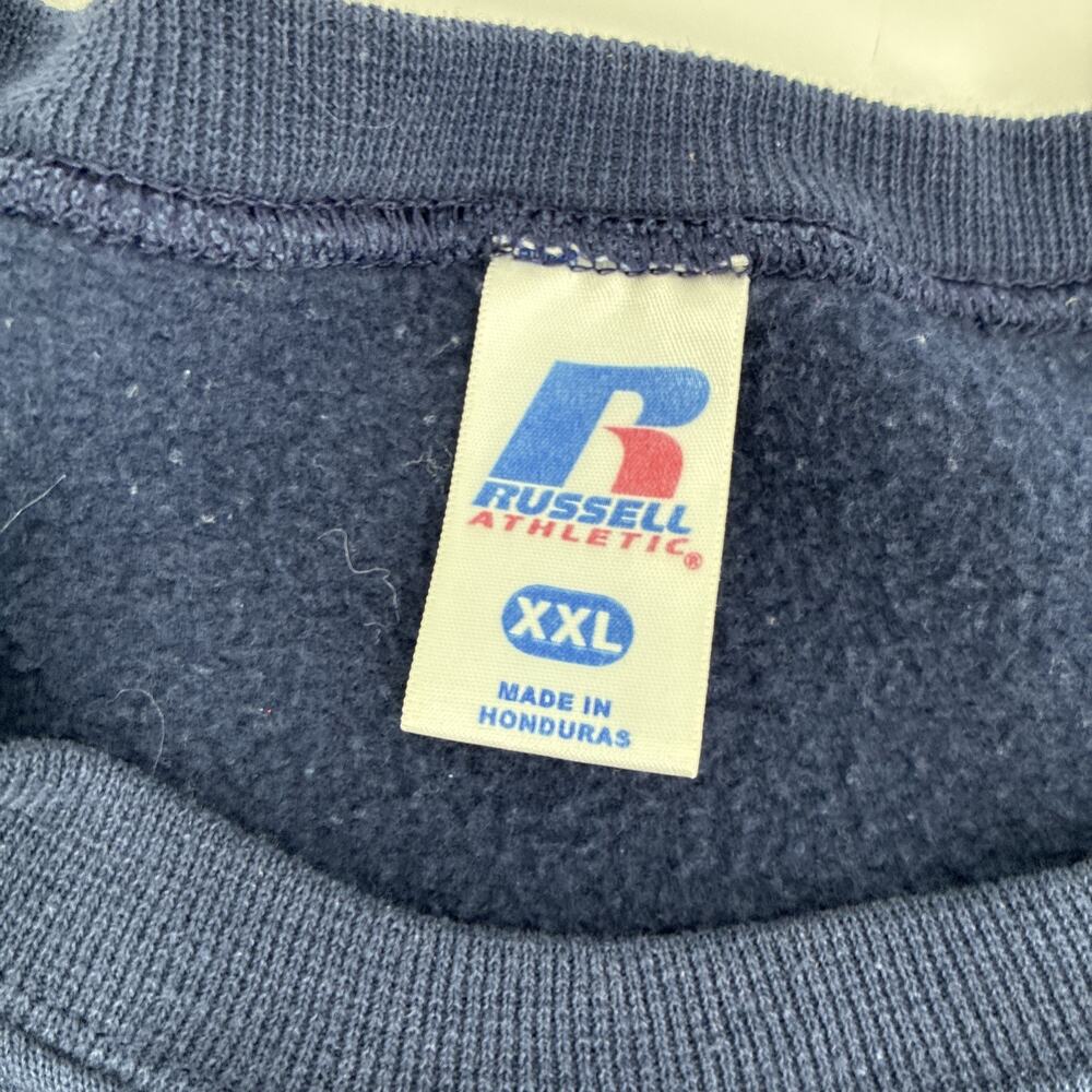Vintage Russell Athletic Sweatshirt Mens 2XL Blue University Of Arizona Wildcats - Picture 5 of 14